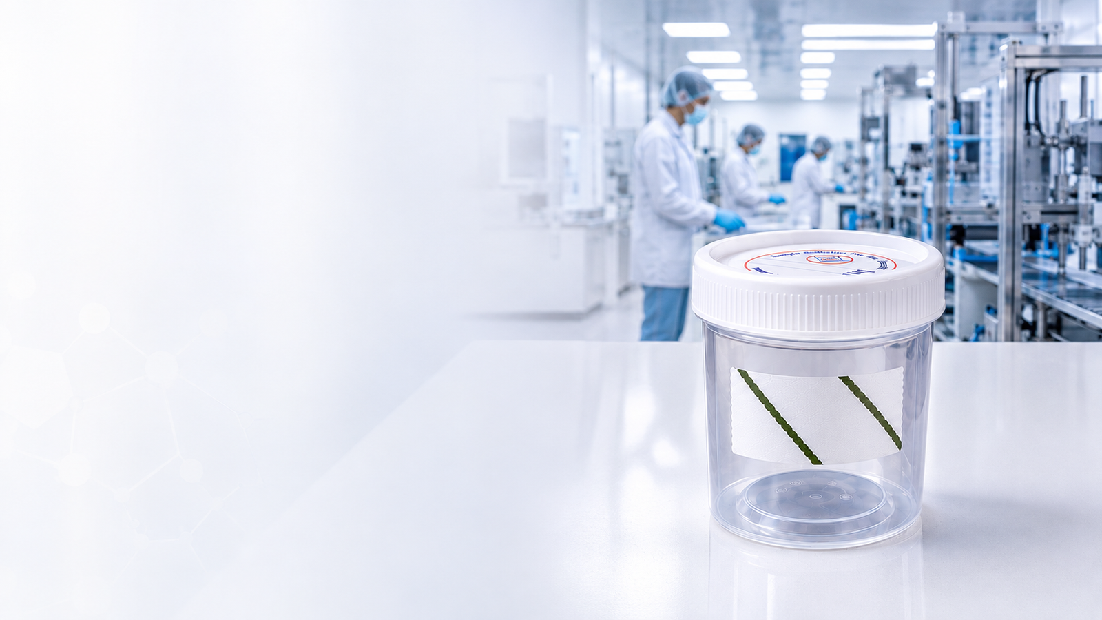 Samiko Laboratory Industries manufacturing facility and sterile sample collection pot